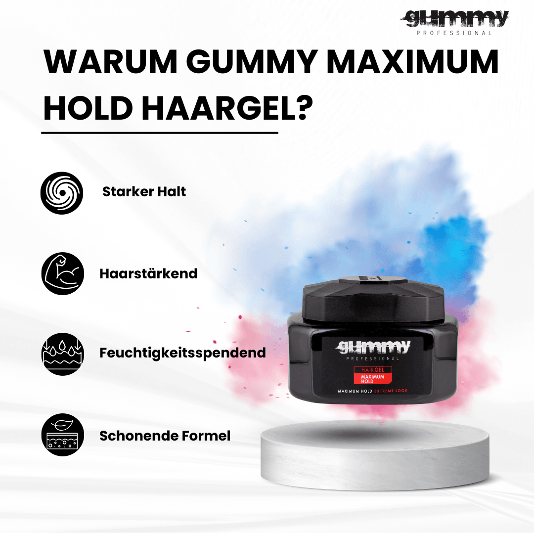 Gummy Maximum Hold Haargel 500 ml