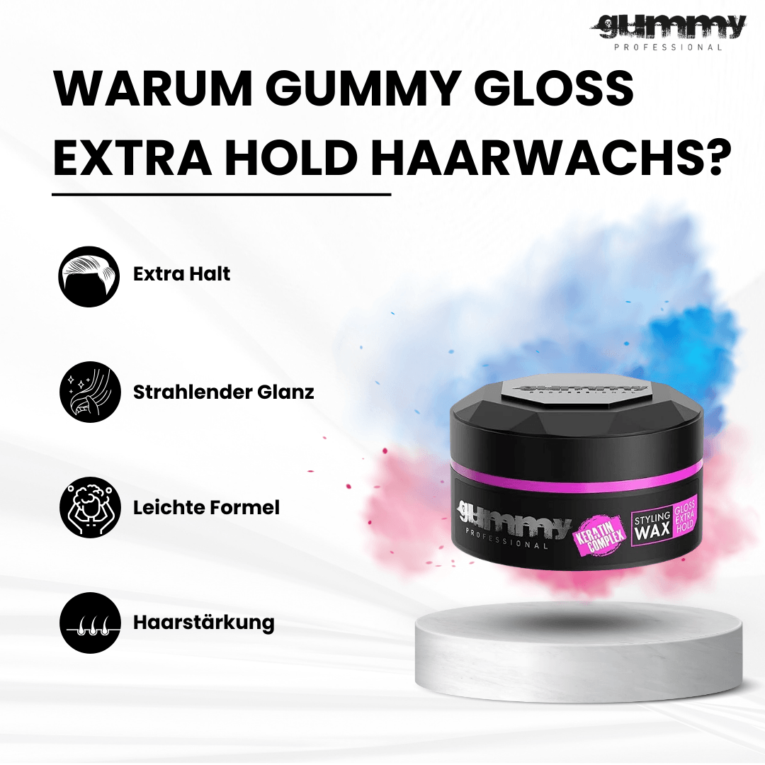 Gummy Gloss Extra Hold Haarwachs 150 ml