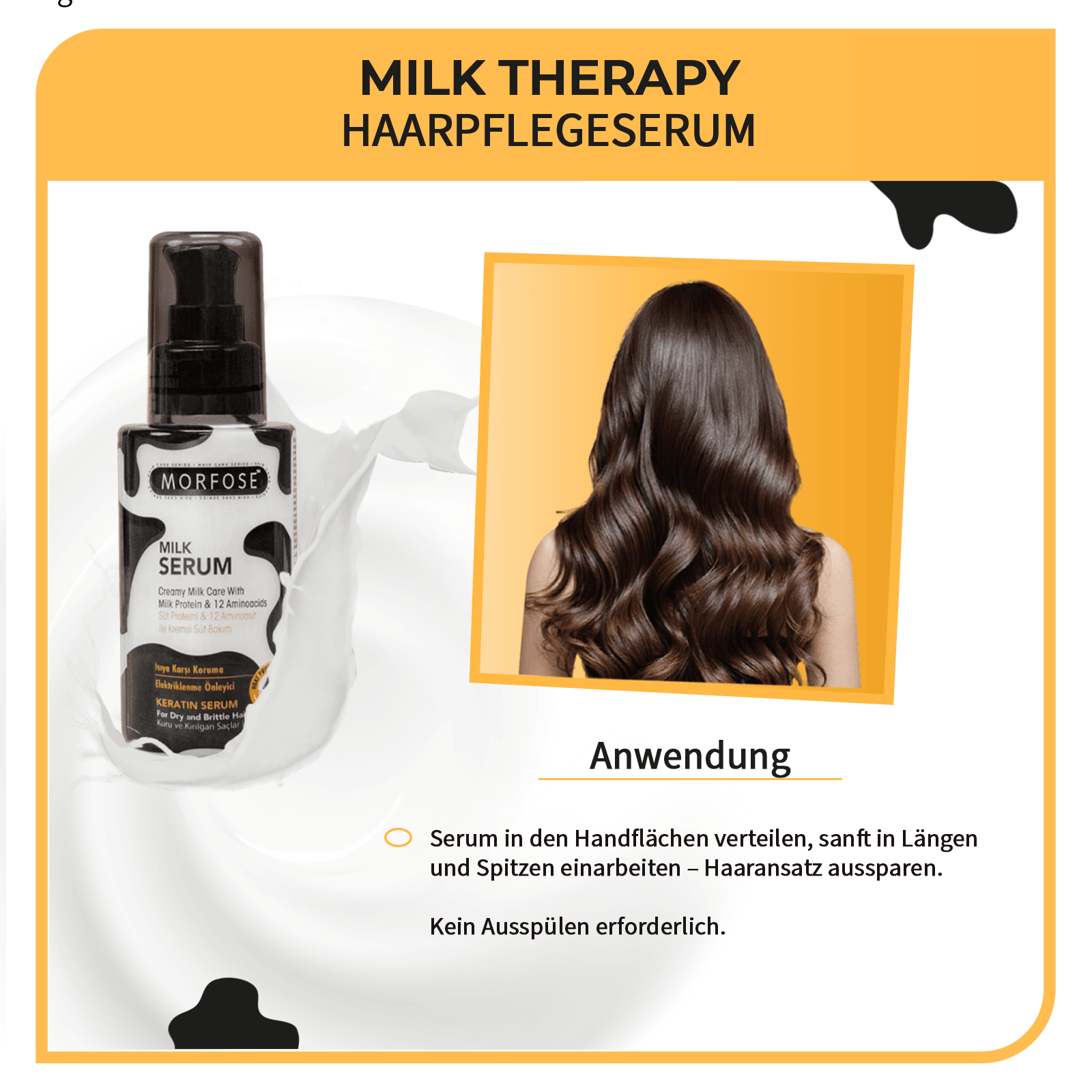 Morfose Milk Therapy Haarserum 100 ml