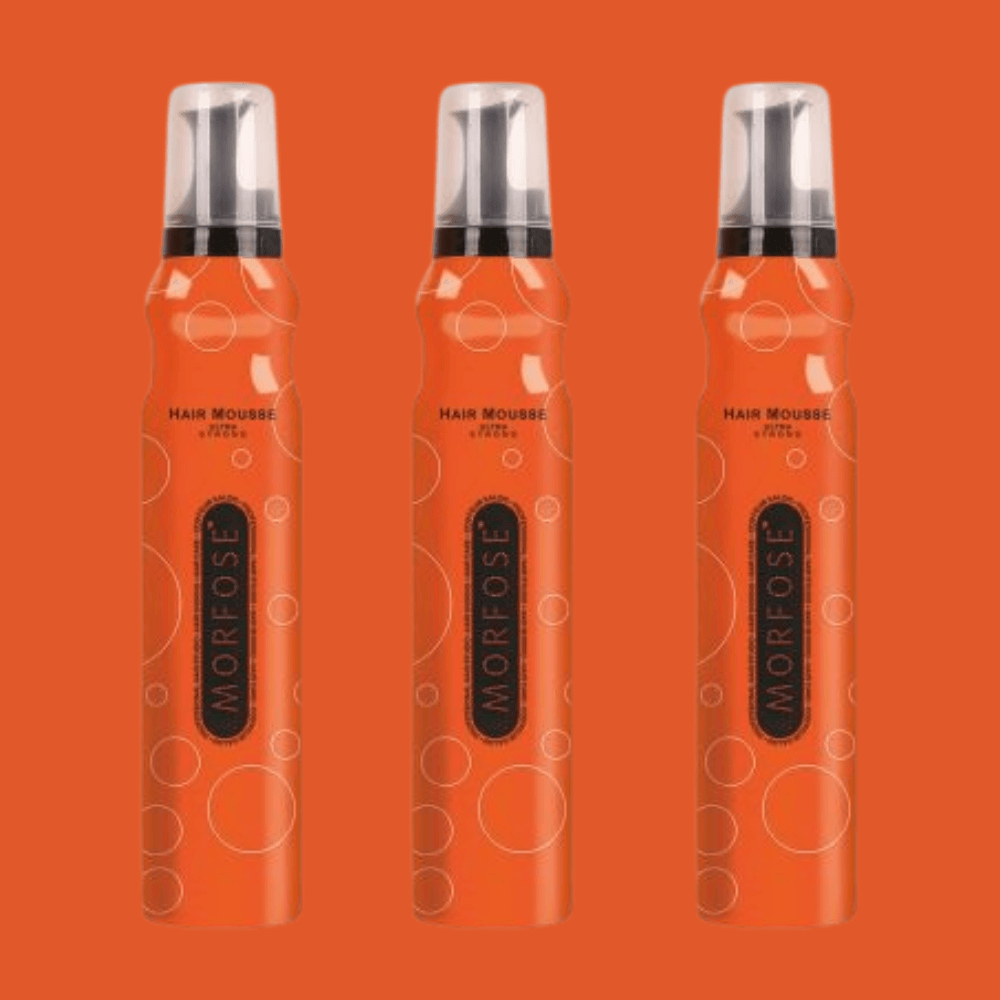 Morfose Ultra Strong Haarmousse 200 ml - 3 er Set