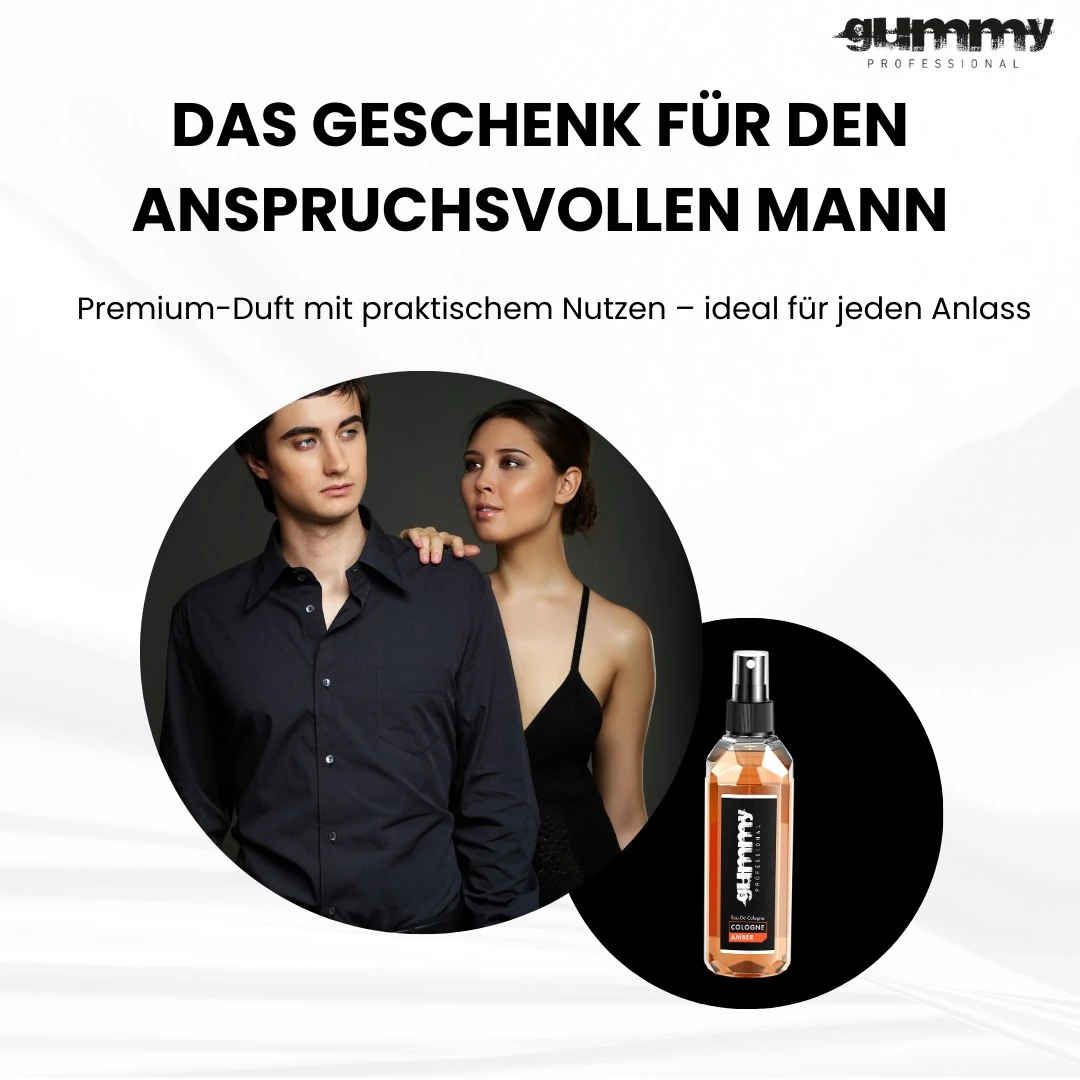 Gummy Eau De Cologne Amber 400 ml