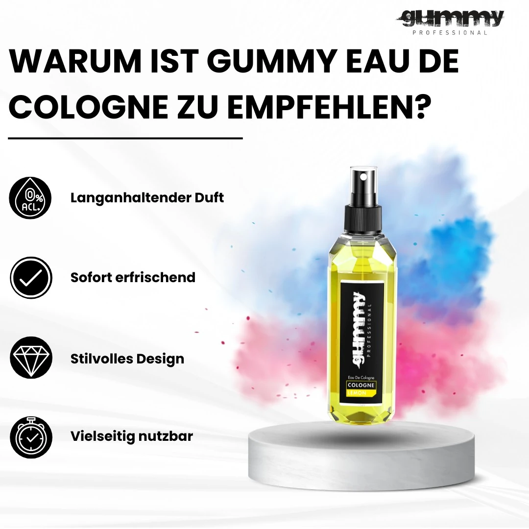 Gummy Eau De Cologne Lemon 400 ml