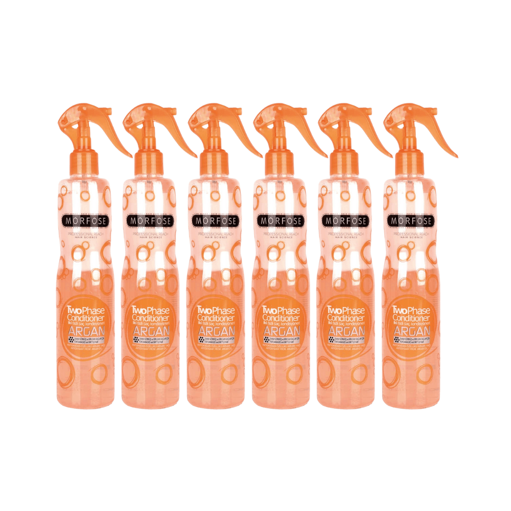 Morfose Argan 2 Phase Hair Conditioner Spray 400 ml - 6 er set