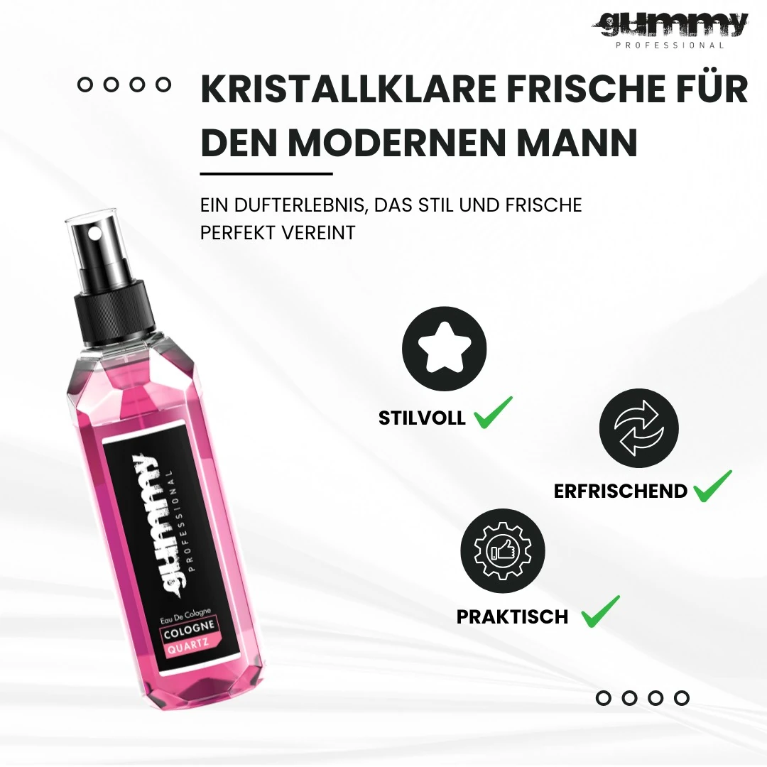 Gummy Eau De Cologne Quartz 400 ml