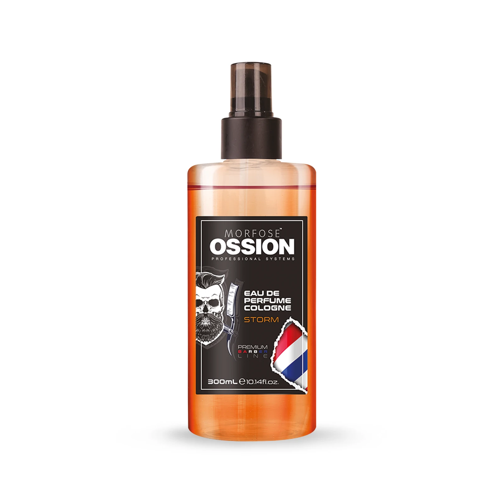 Morfose Ossion Premium Barber Line Eau De Cologne Spray Storm 300 ml