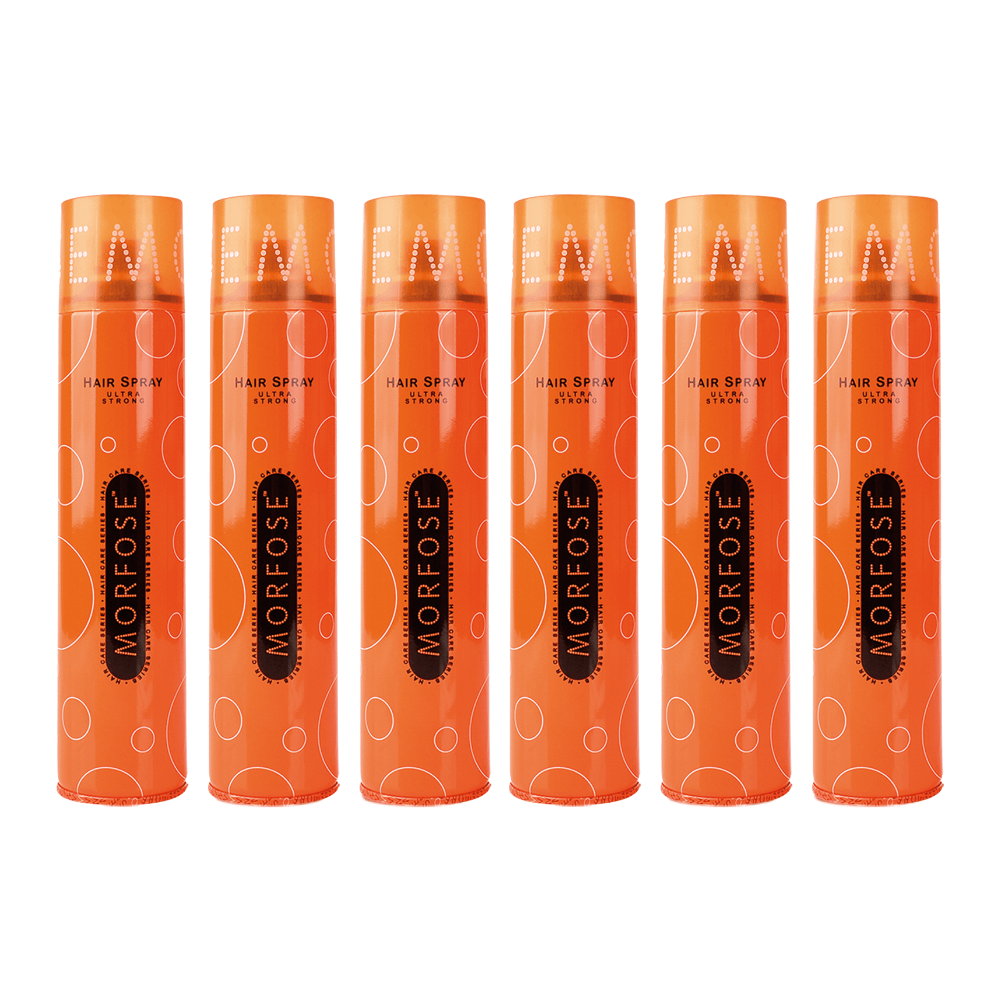 Morfose Ultra Strong Haarspray 400 ml - 6 er Set