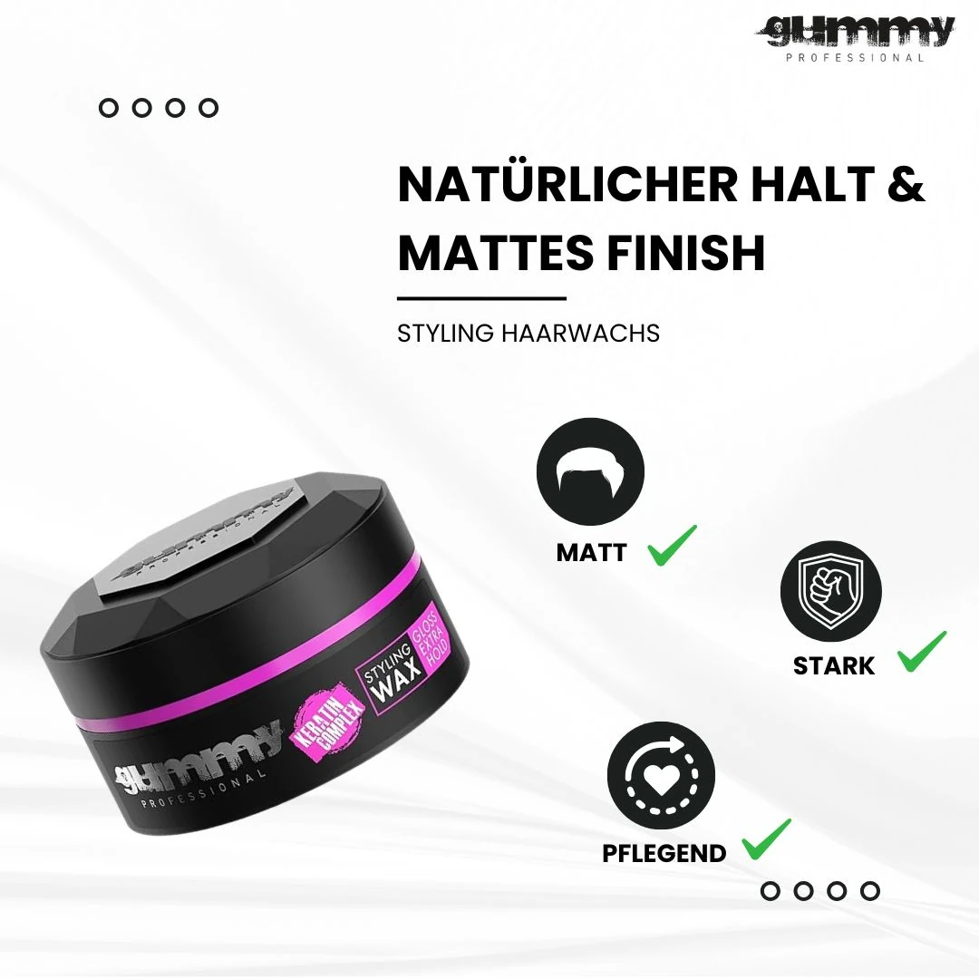 Gummy Gloss Extra Hold Haarwachs 150 ml