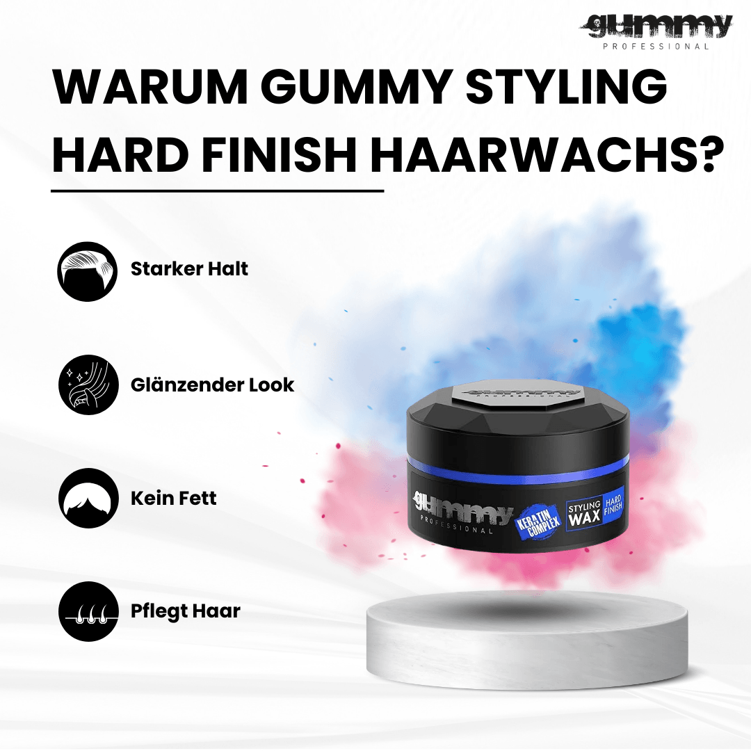 Gummy Hard Finish Haarwachs 150 ml