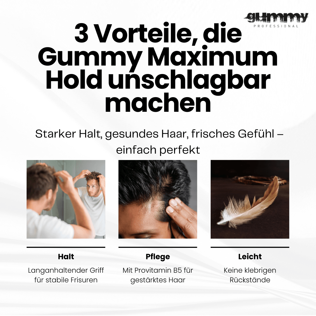 Gummy Maximum Hold Haargel 500 ml