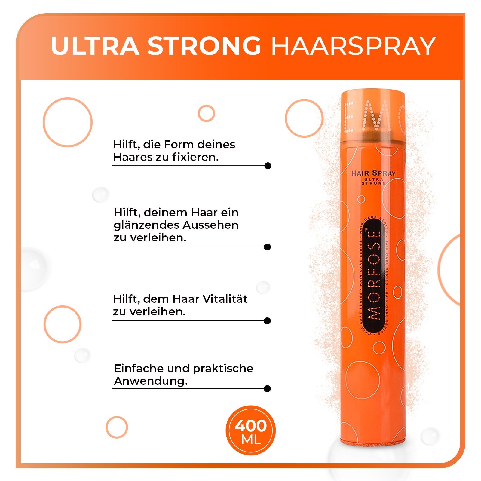 Morfose Ultra Strong Haarspray 400 ml
