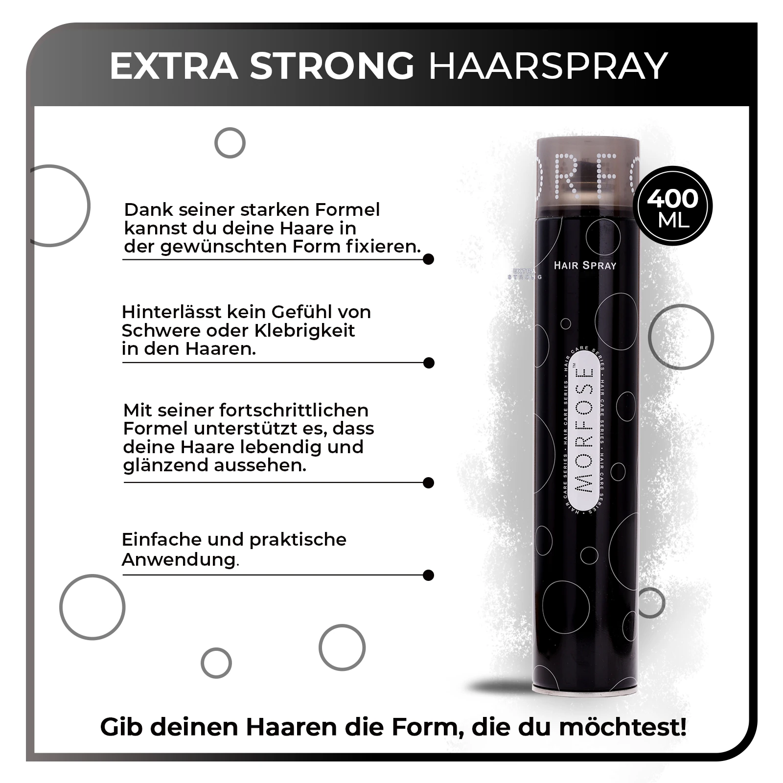 Morfose Extra Strong Haarspray 400 ml