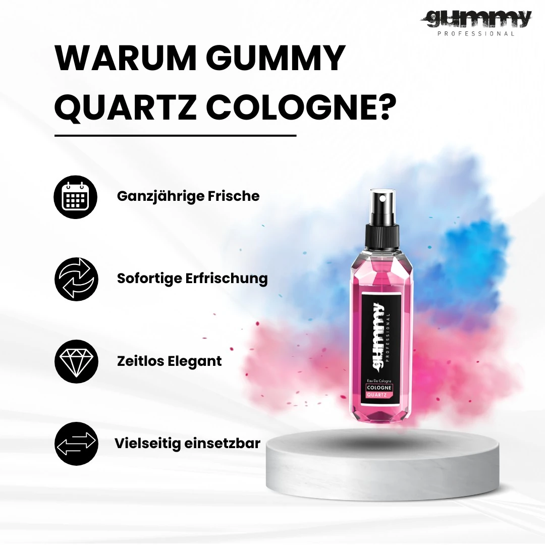 Gummy Eau De Cologne Quartz 400 ml