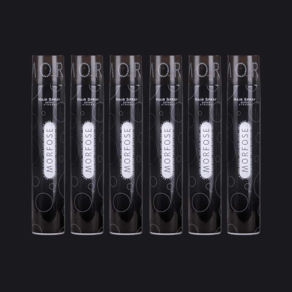 Morfose Extra Strong Haarspray 400 ml - 6 er Set