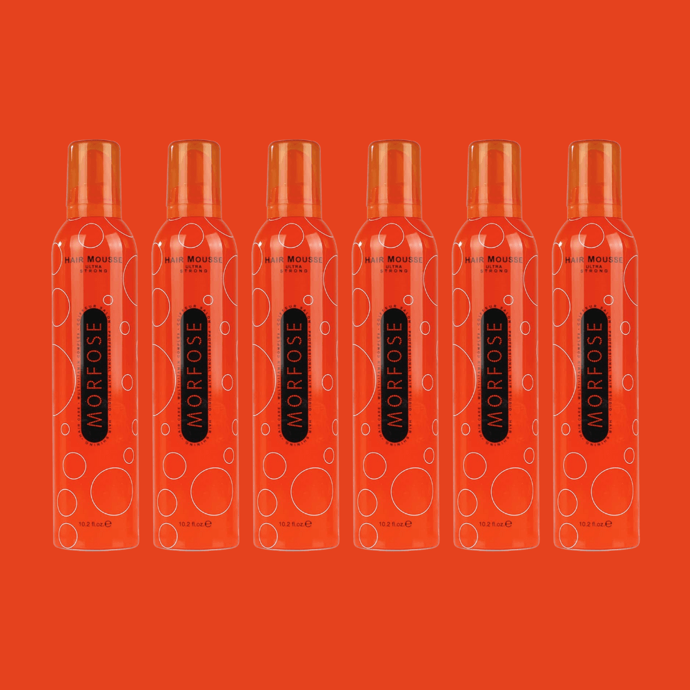 Morfose Ultra Strong Haarmousse 350 ml - 6 er Set
