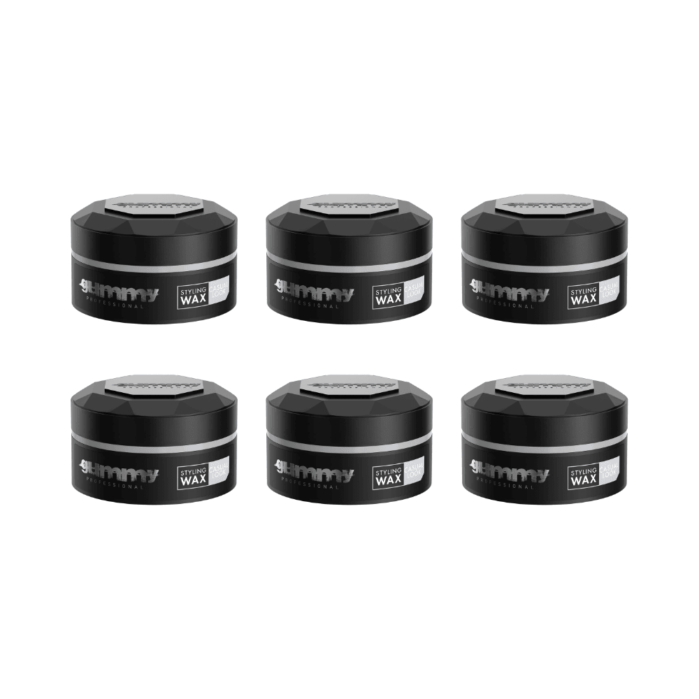 Gummy Casual Look Haarwachs 150 ml - Sparset - 6er Set