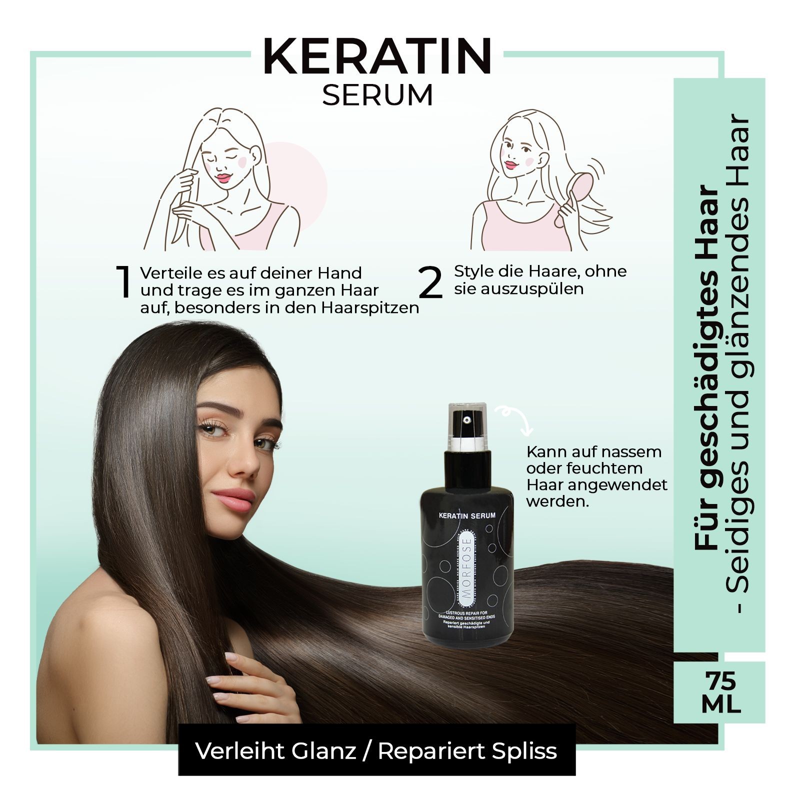 Morfose Keratin Haarserum 75ml