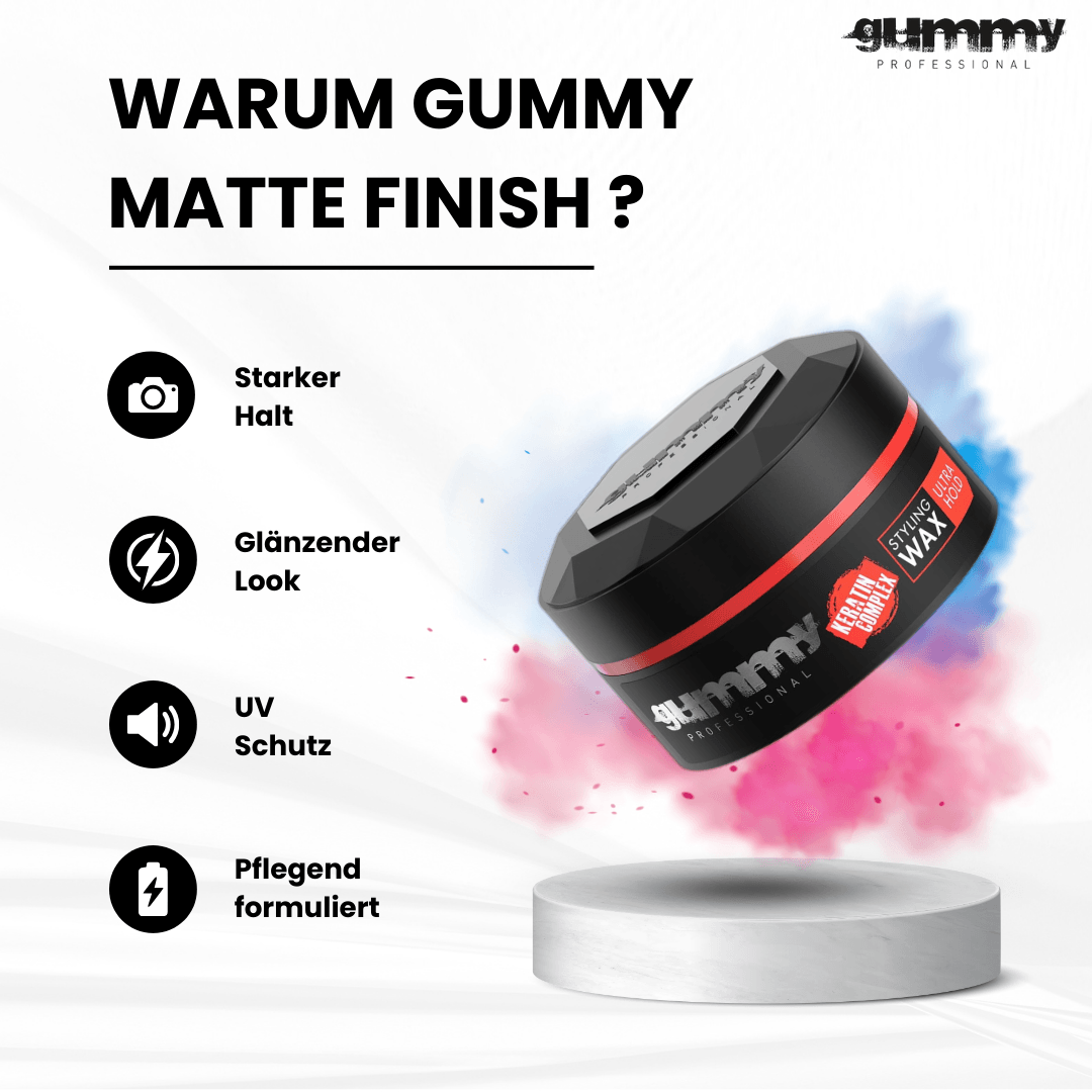 Gummy Ultra Hold Haarwachs 150 ml