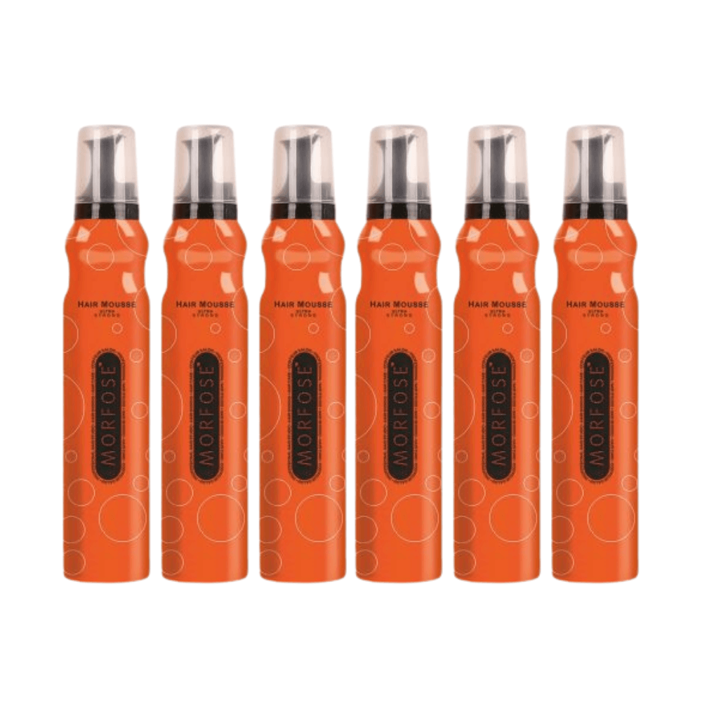 Morfose Ultra Strong Haarmousse 200 ml - 6 er Set