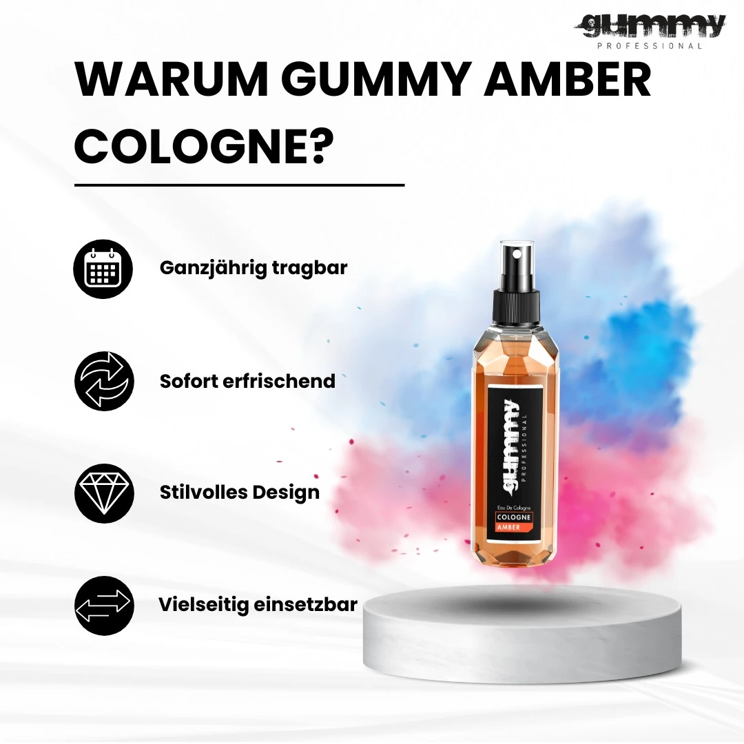 Gummy Eau De Cologne Amber 400 ml