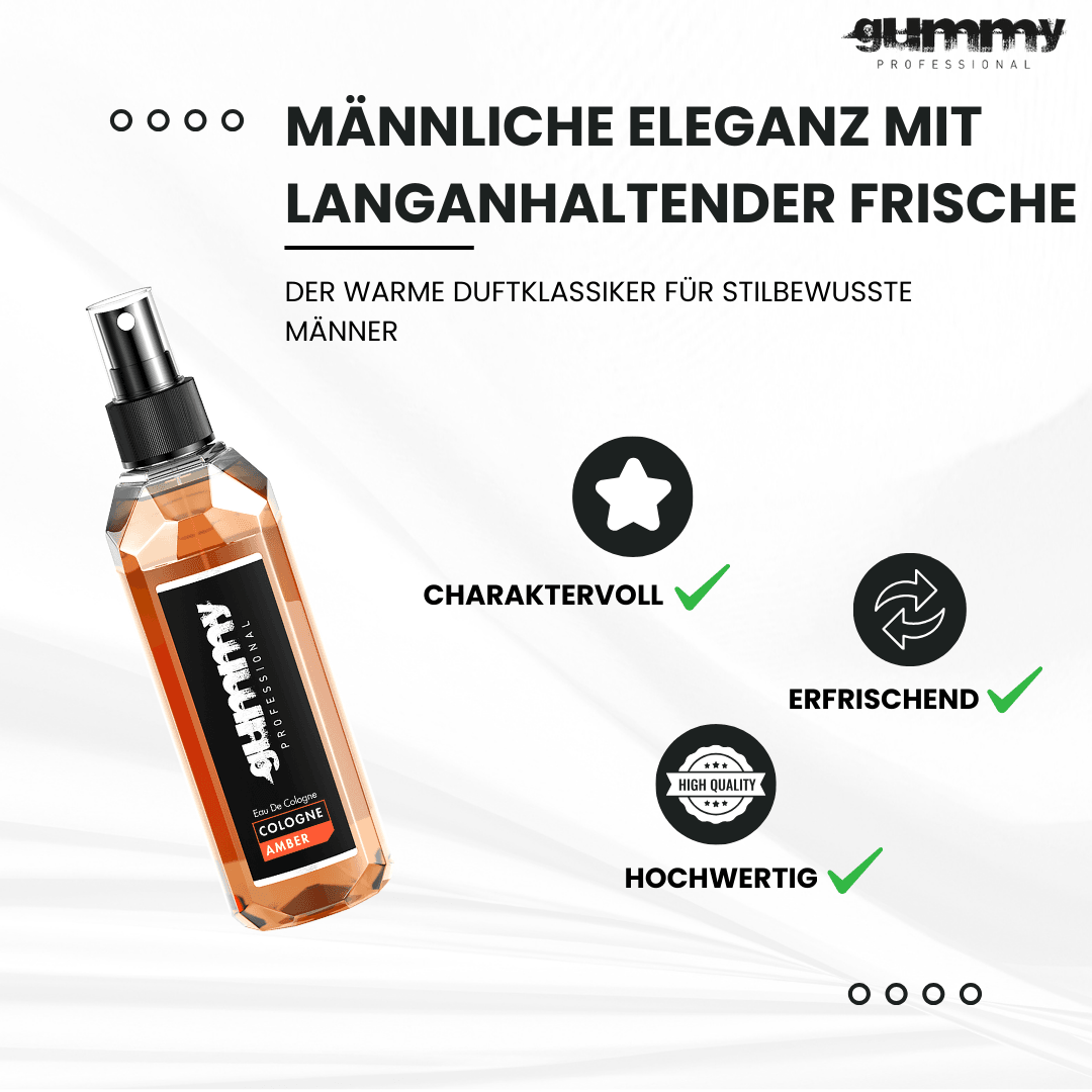 Gummy Eau De Cologne Amber 400 ml
