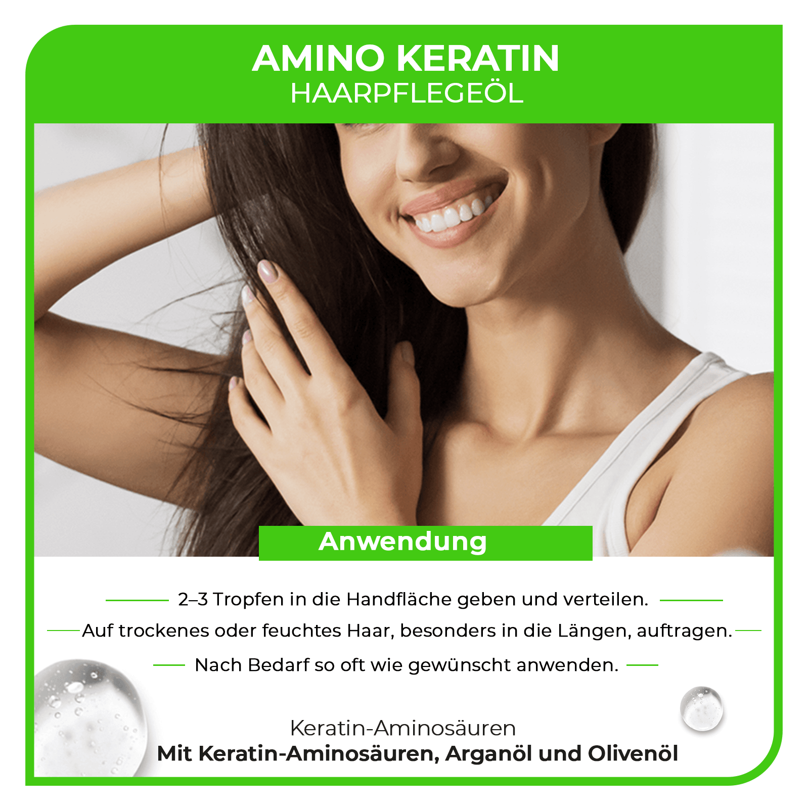 Morfose Ossion Amino Keratin Haaröl 100 ml