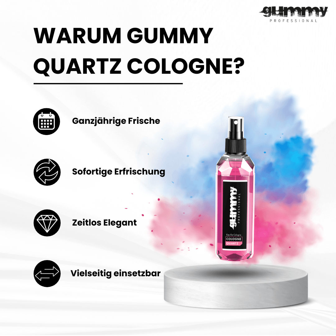 Gummy Eau De Cologne Quartz 400 ml