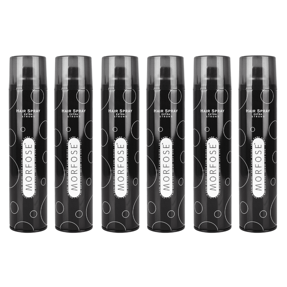 Morfose Extra Strong Haarspray 400 ml - 6 er Set