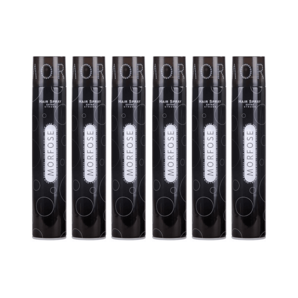 Morfose Extra Strong Haarspray 400 ml - 6 er Set