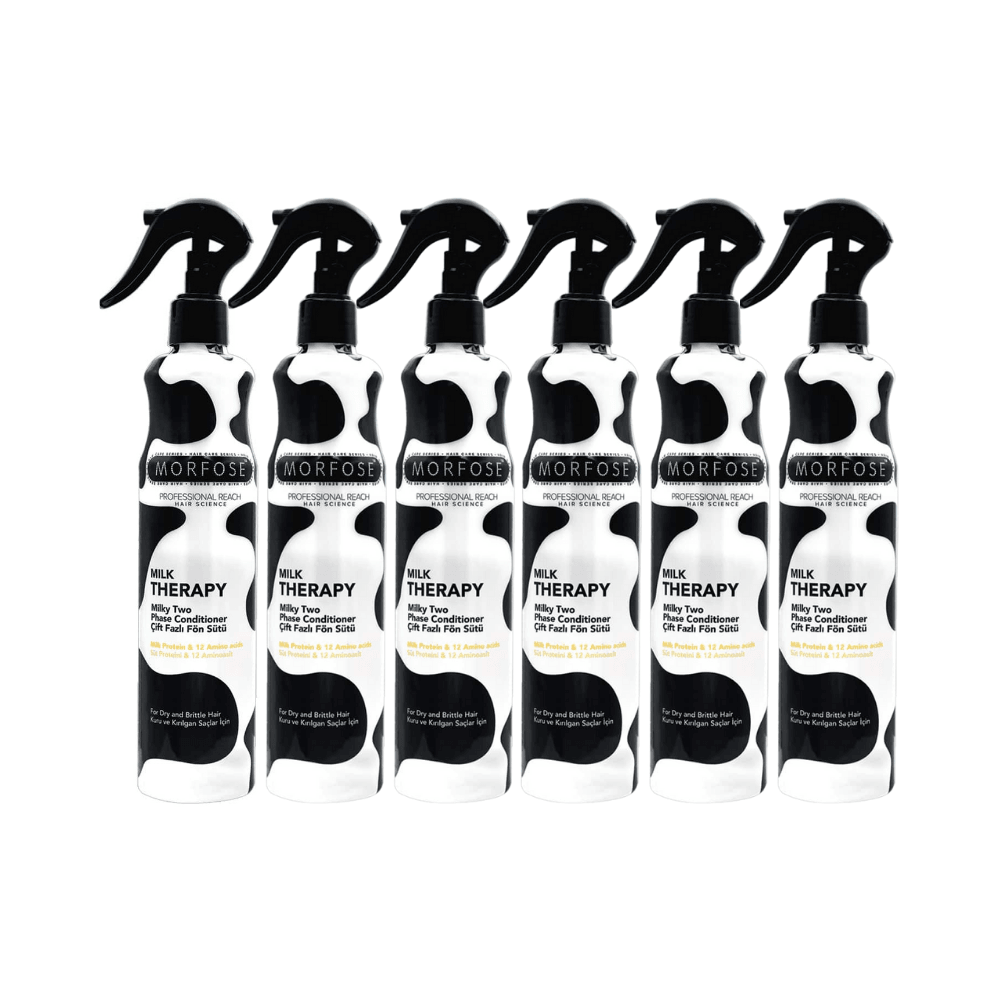 Morfose Milk Therapy 2 Phase Hair Conditioner Spray 400 ml - 6 er Set