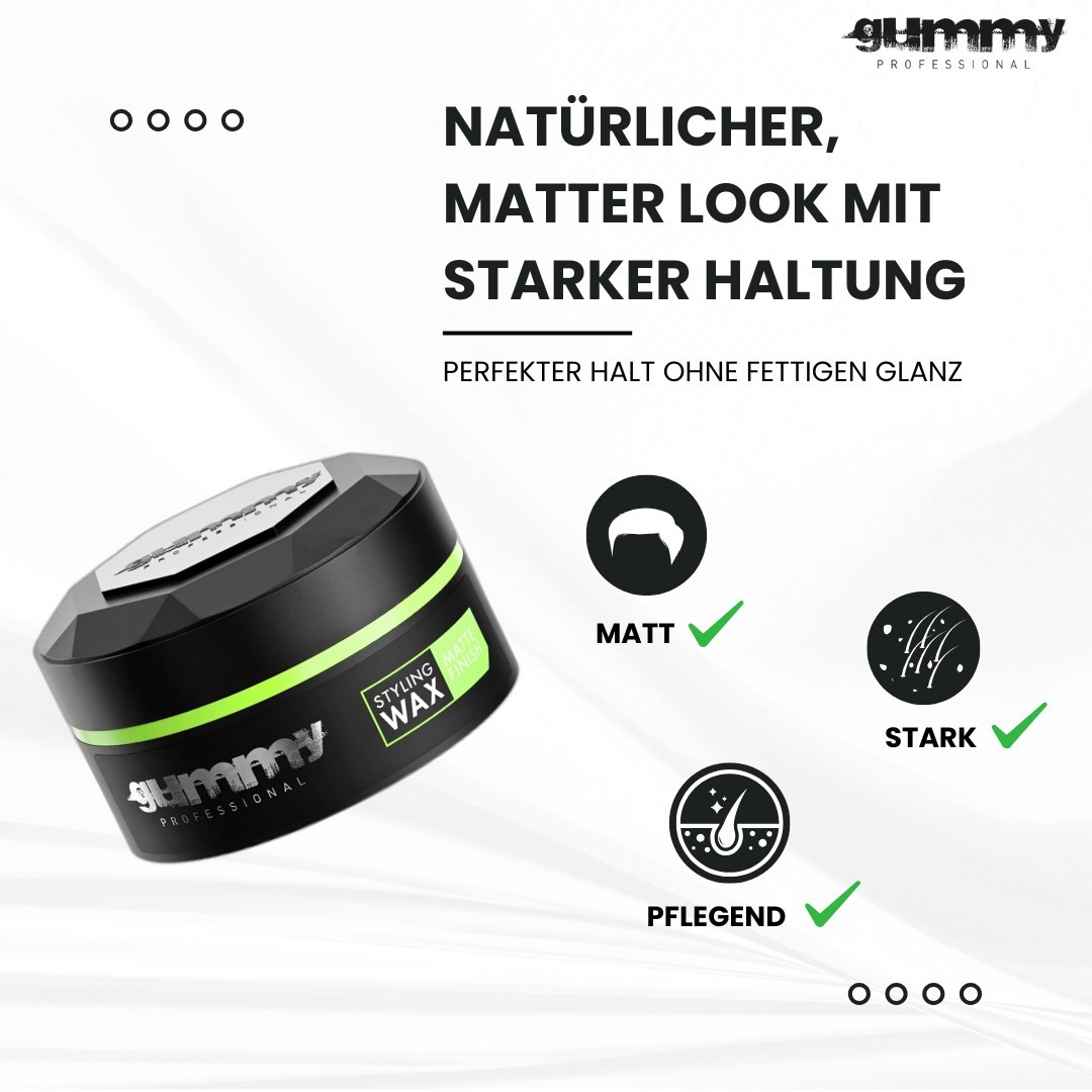 Gummy Matte Finish Haarwachs 150 ml