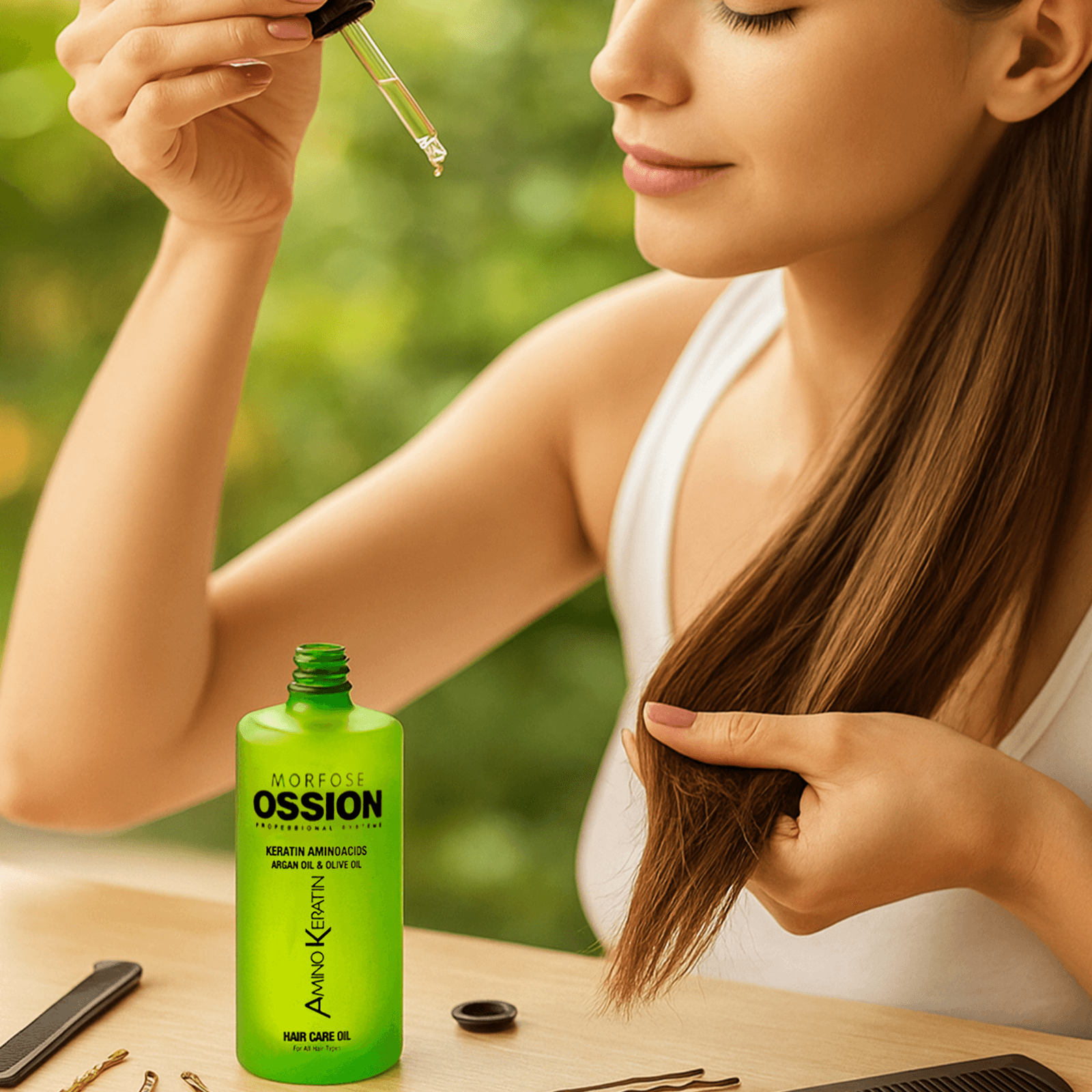 Morfose Ossion Amino Keratin Haaröl 100 ml