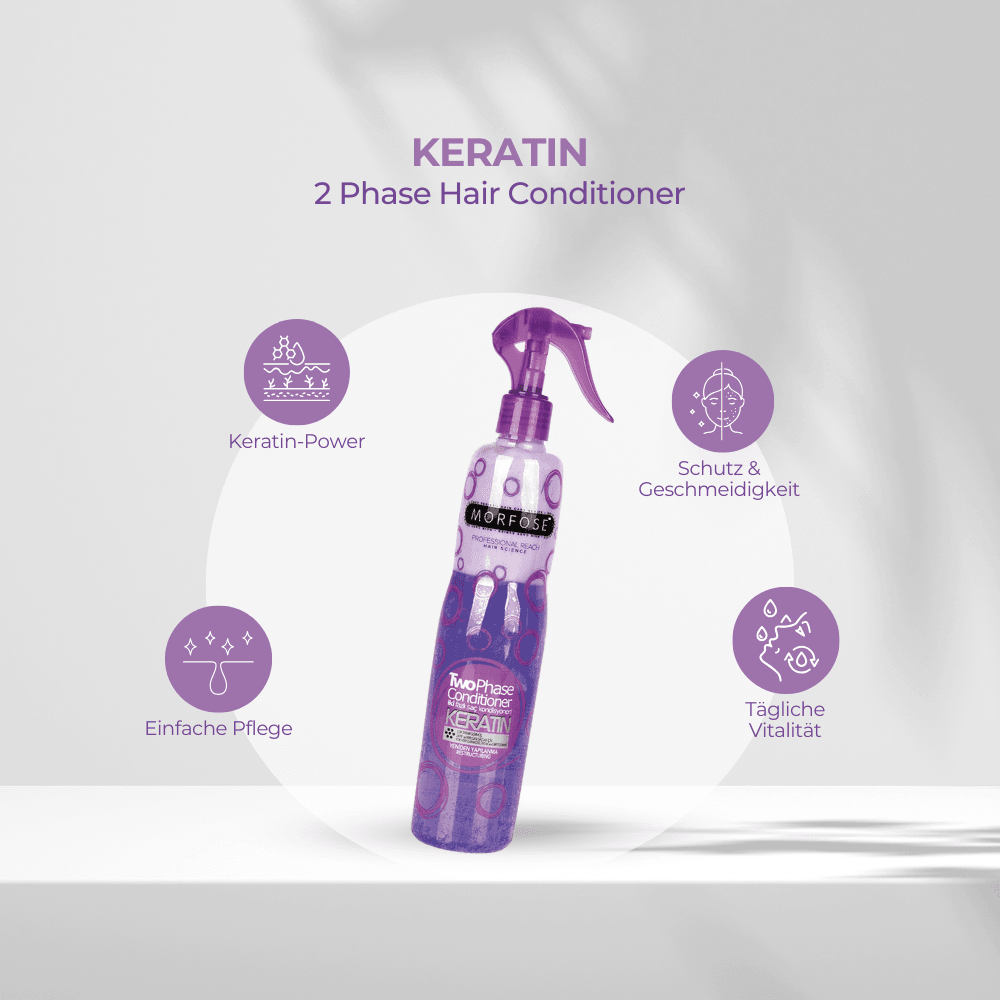 Morfose Keratin 2 Phase Hair Conditioner Spray 400 ml