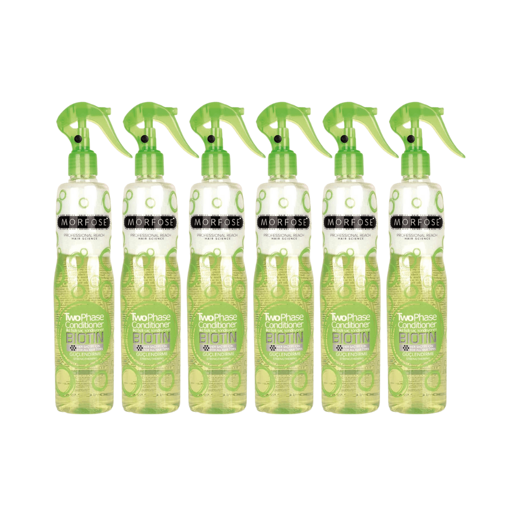 Morfose Biotin 2 Phase Hair Conditioner Spray 400 ml -6 er Set
