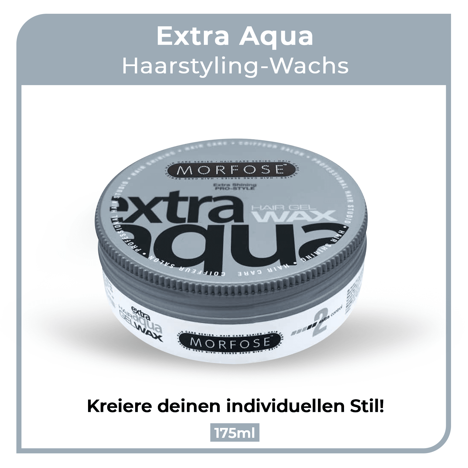 Morfose Extra Aqua Gel Haarwachs 175 ml