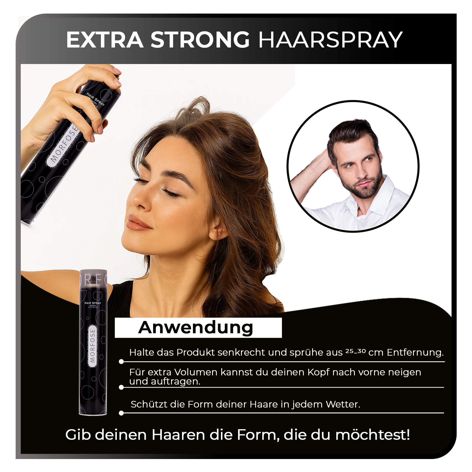 Morfose Extra Strong Haarspray 400 ml