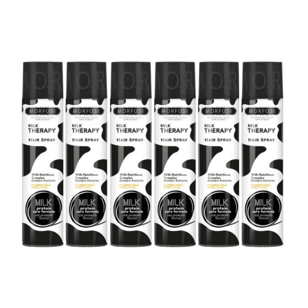 Morfose Milk Therapy Haarspray 300 ml - 6 er Set