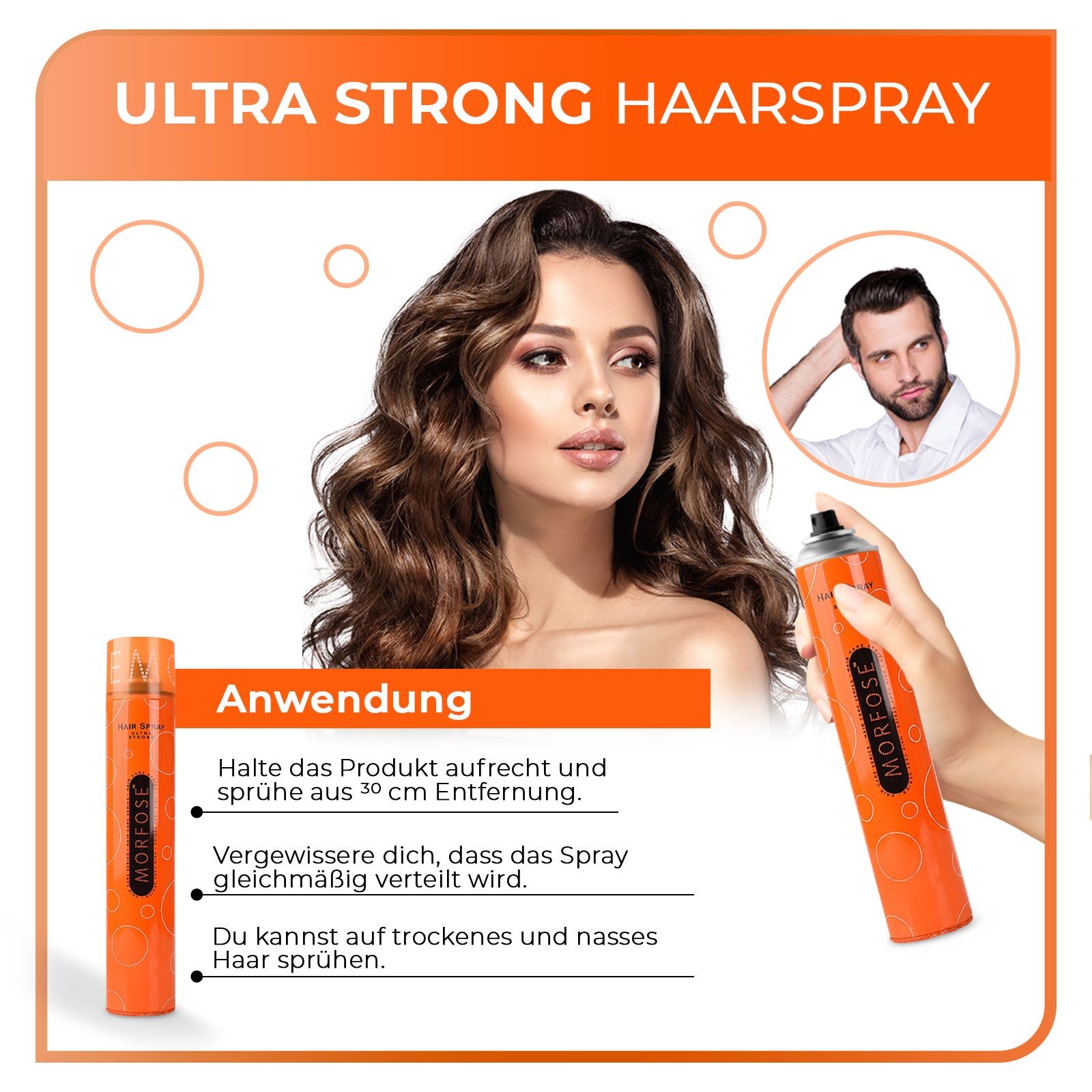 Morfose Ultra Strong Haarspray 400 ml