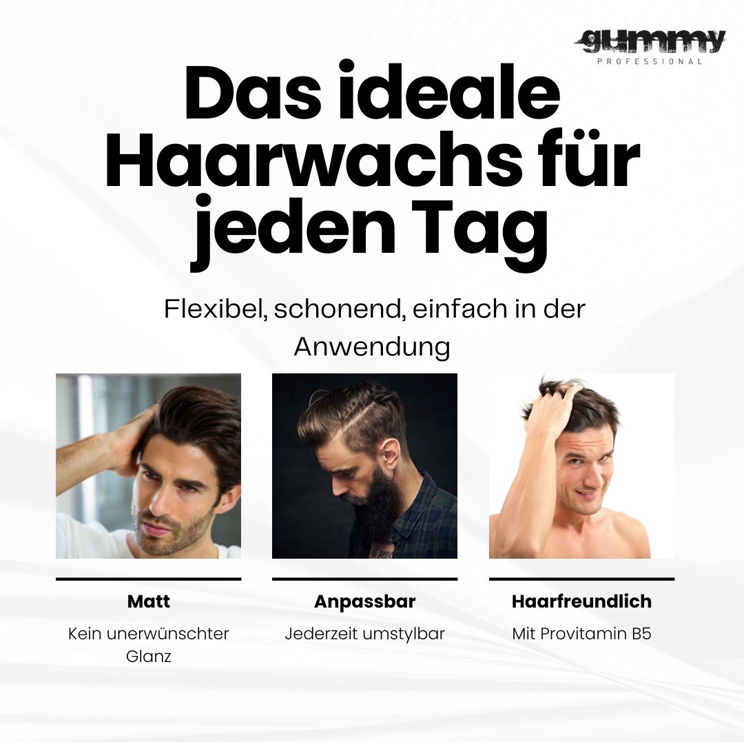 Gummy Matte Finish Haarwachs 150 ml