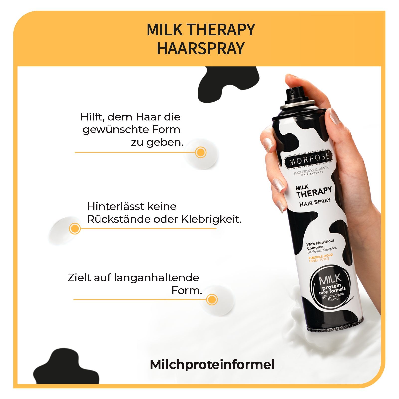 Morfose Milk Therapy Haarspray 300 ml