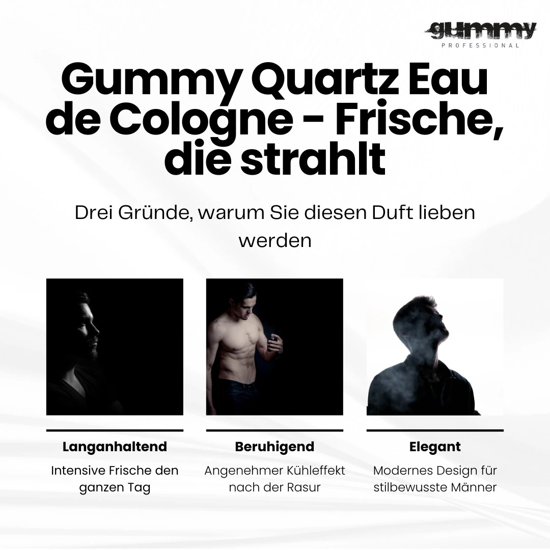 Gummy Eau De Cologne Quartz 400 ml