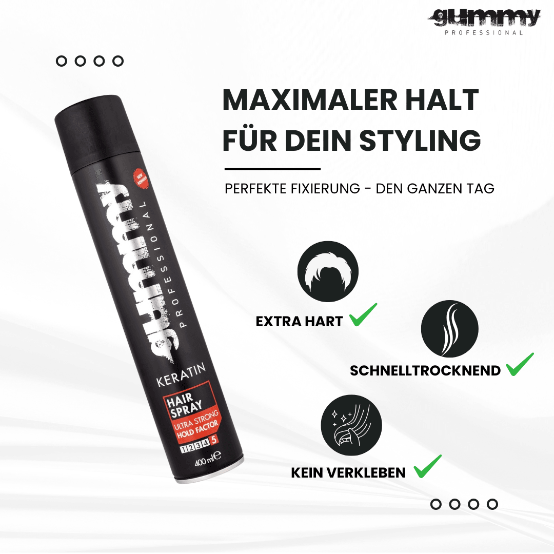 Gummy Keratin Ultra Strong Haarspray 400 ml