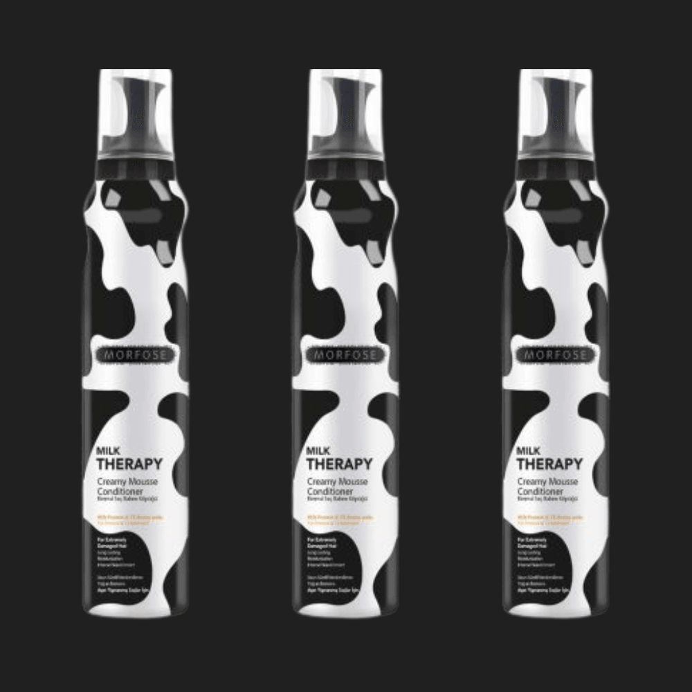 Morfose Milk Therapy Hair Creamy Mousse Conditioner 200 ml - 3 er Set