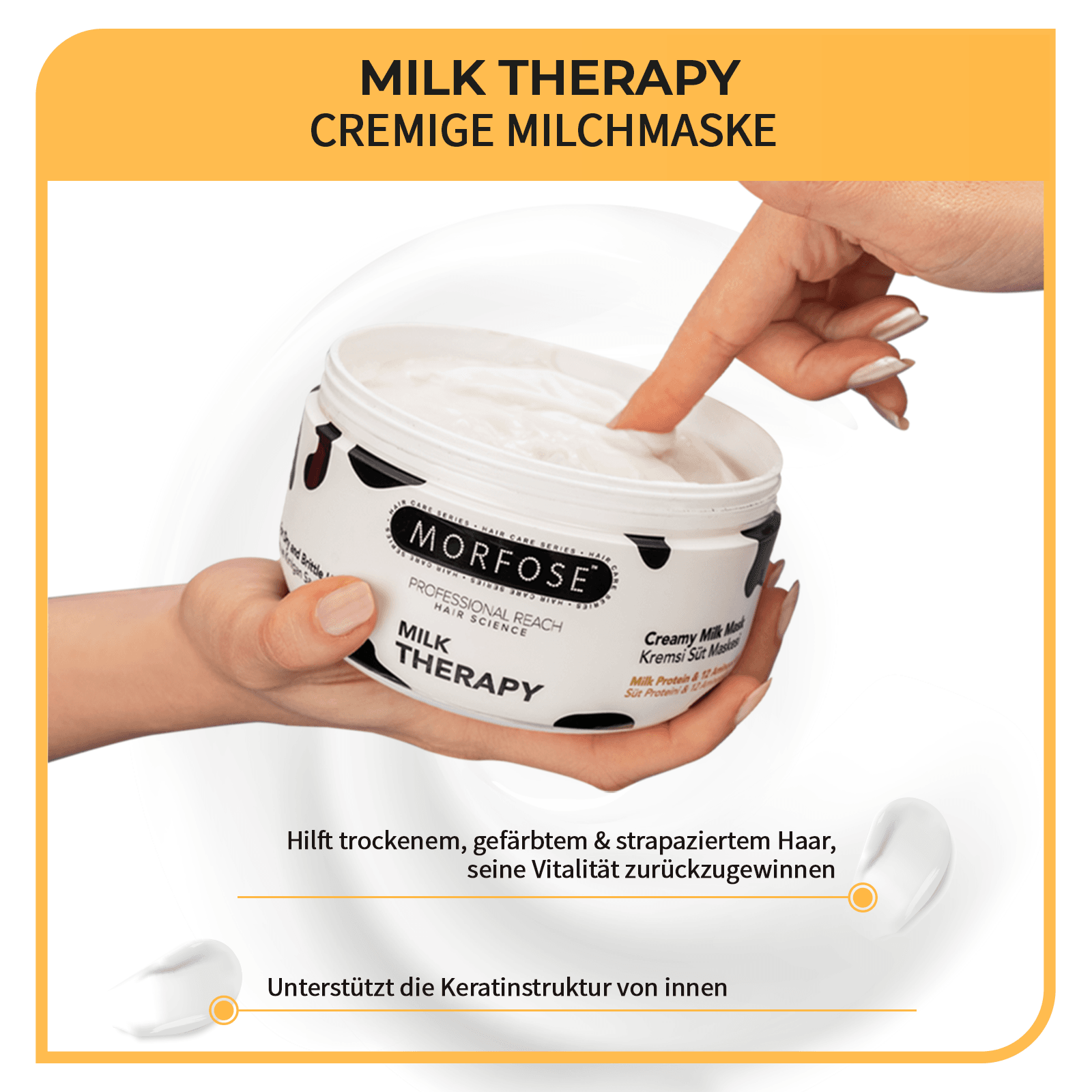 Morfose Milk Therapy Haarmaske 500 ml