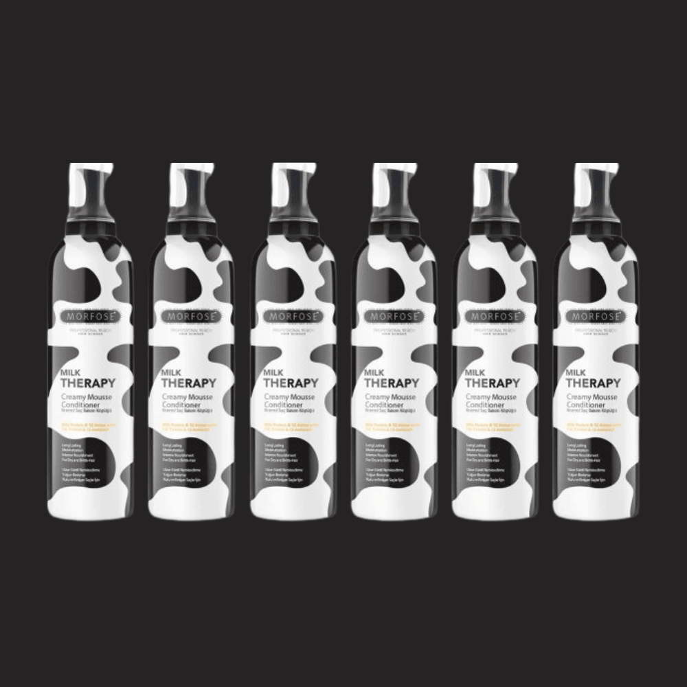 Morfose Milk Therapy Hair Creamy Mousse Conditioner 350 ml - 6 er Set