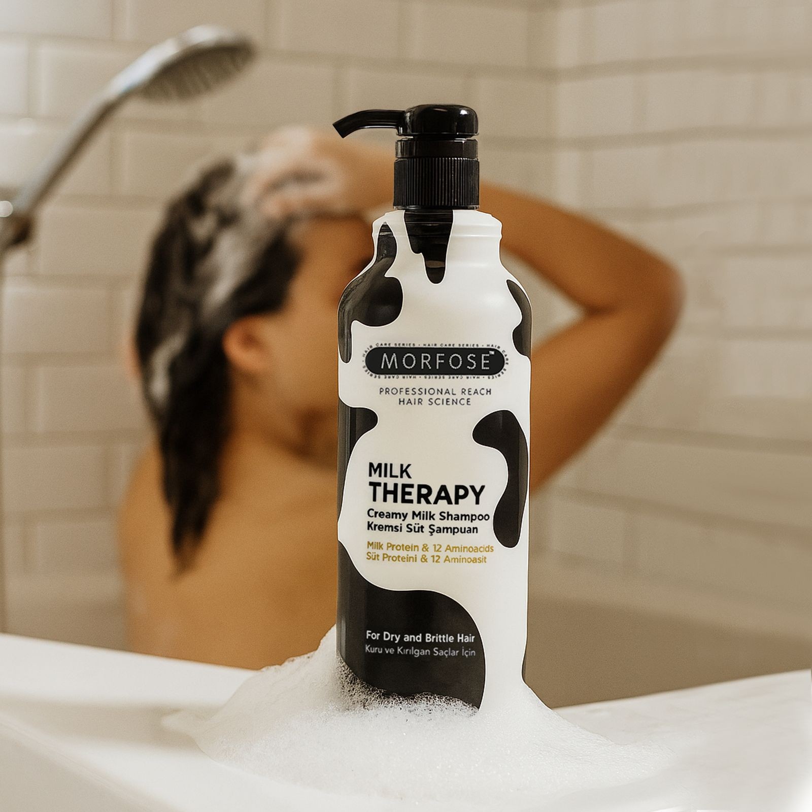 Morfose Milk Therapy Creamy Shampoo 1000 ml