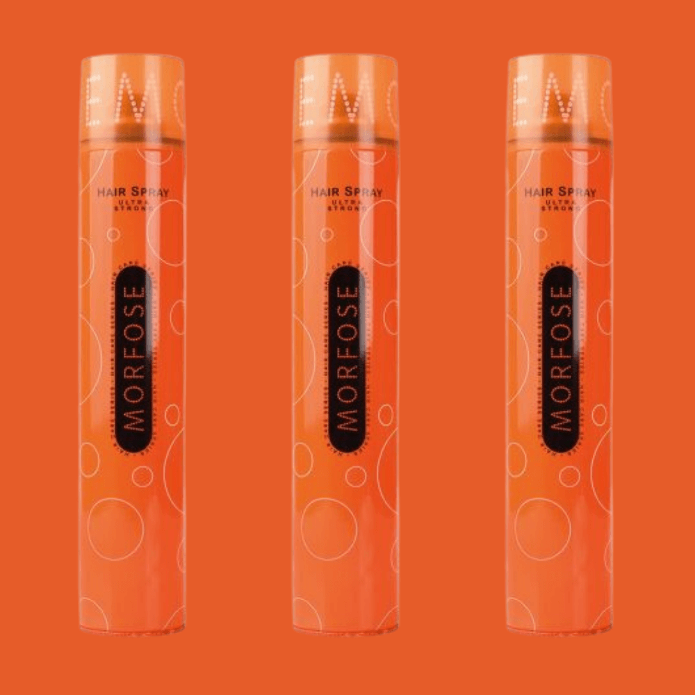 Morfose Ultra Strong Haarspray 400 ml - 3 er Set 