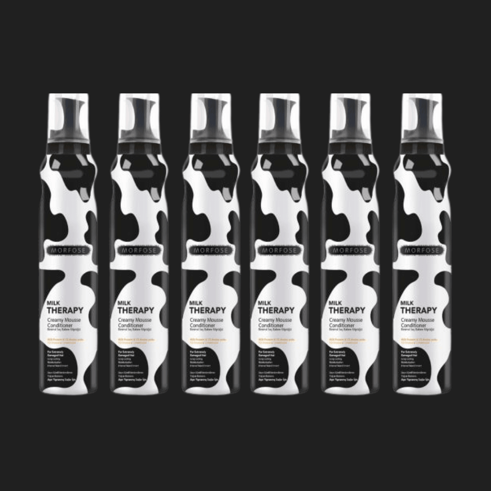 Morfose Milk Therapy Hair Creamy Mousse Conditioner 200 ml - 6 er Set