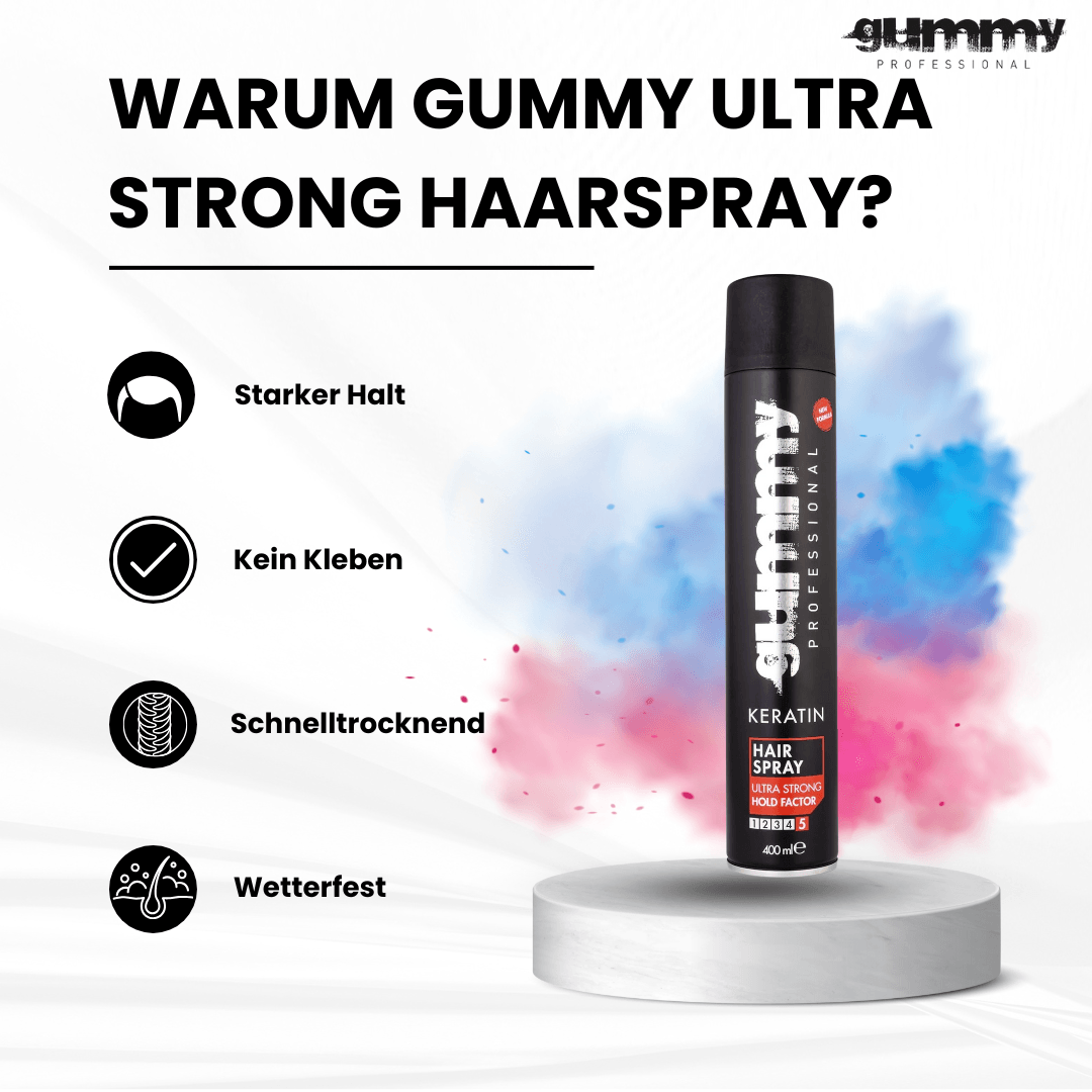 Gummy Keratin Ultra Strong Haarspray 400 ml