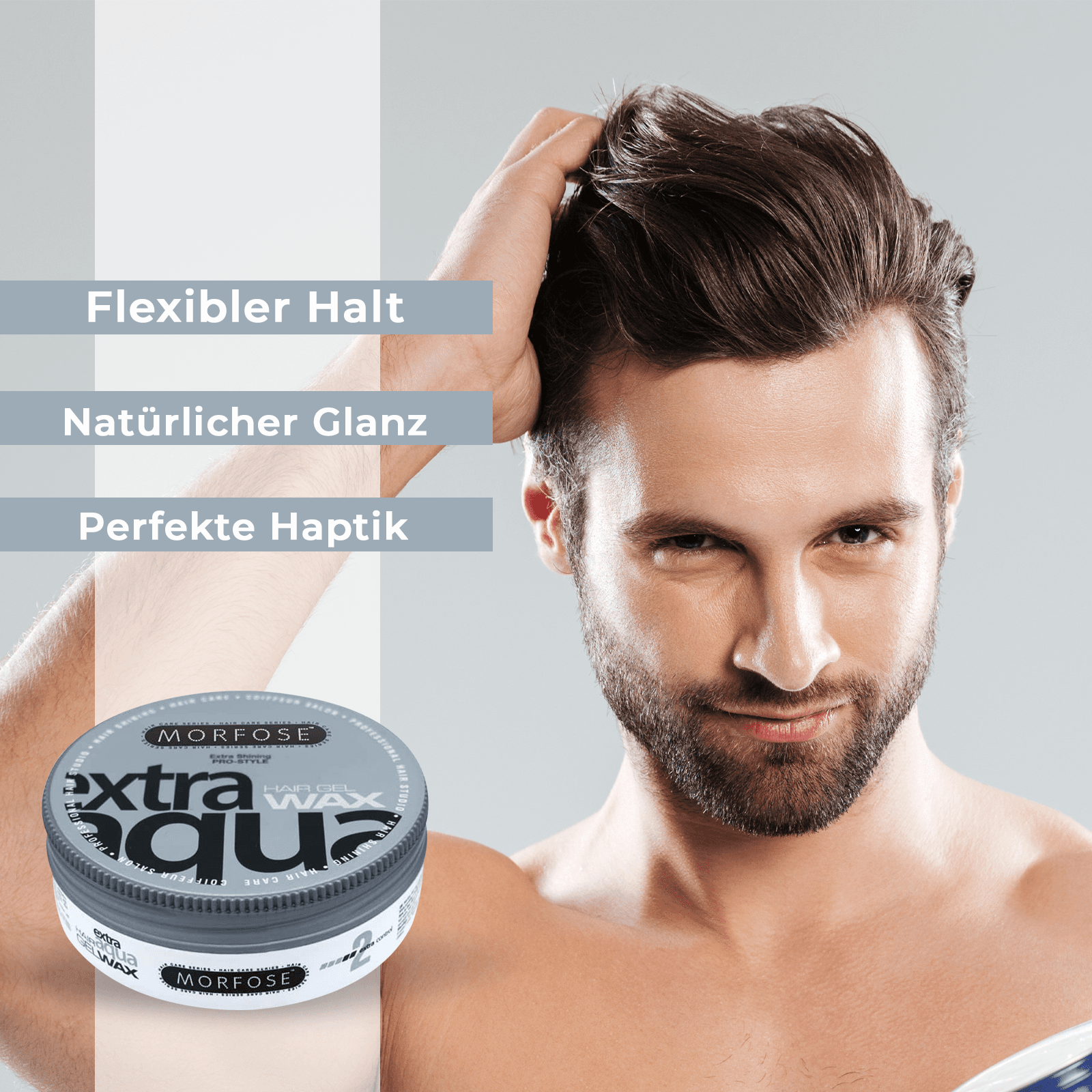 Morfose Extra Aqua Gel Haarwachs 175 ml