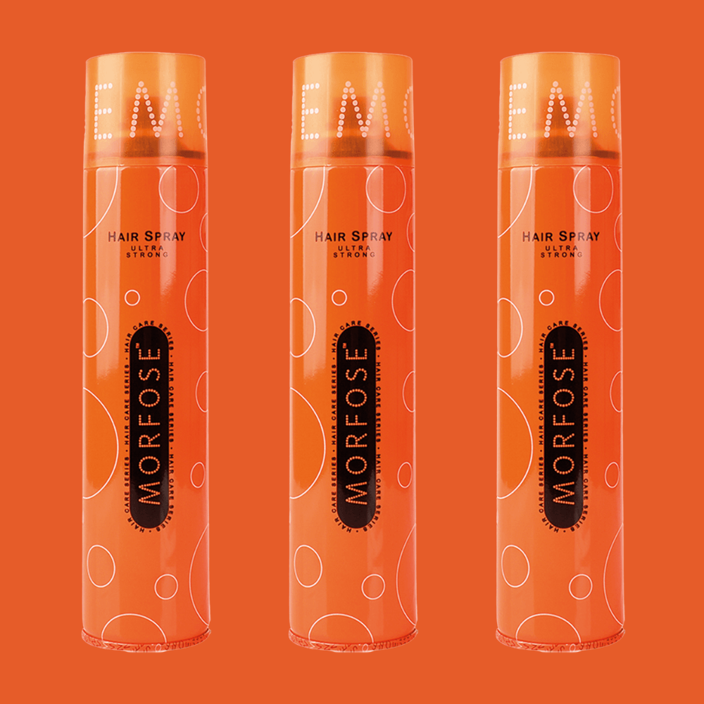 Morfose Ultra Strong Haarspray 400 ml - 3 er Set